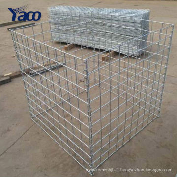 2x2 Galvanisé Soudé Gabion Boîte Fil Maille Prix Usine